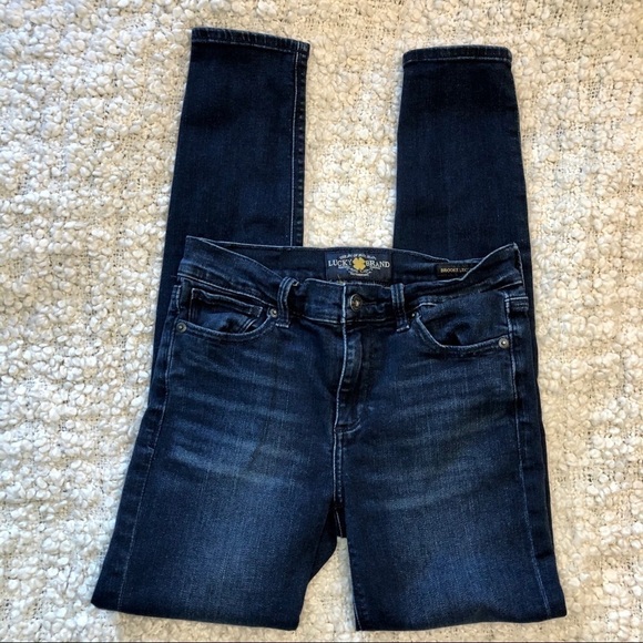 LUCKY Brand Brooke Legging Skinny Blue Jeans 24 - Picture 1 of 6